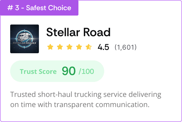 Stellar Road — #3 Safest Choice