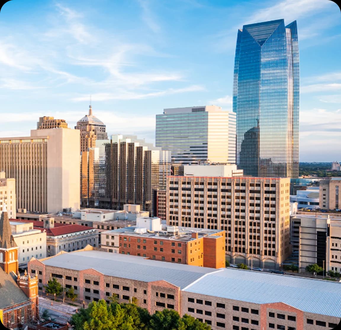 Oklahoma skyline