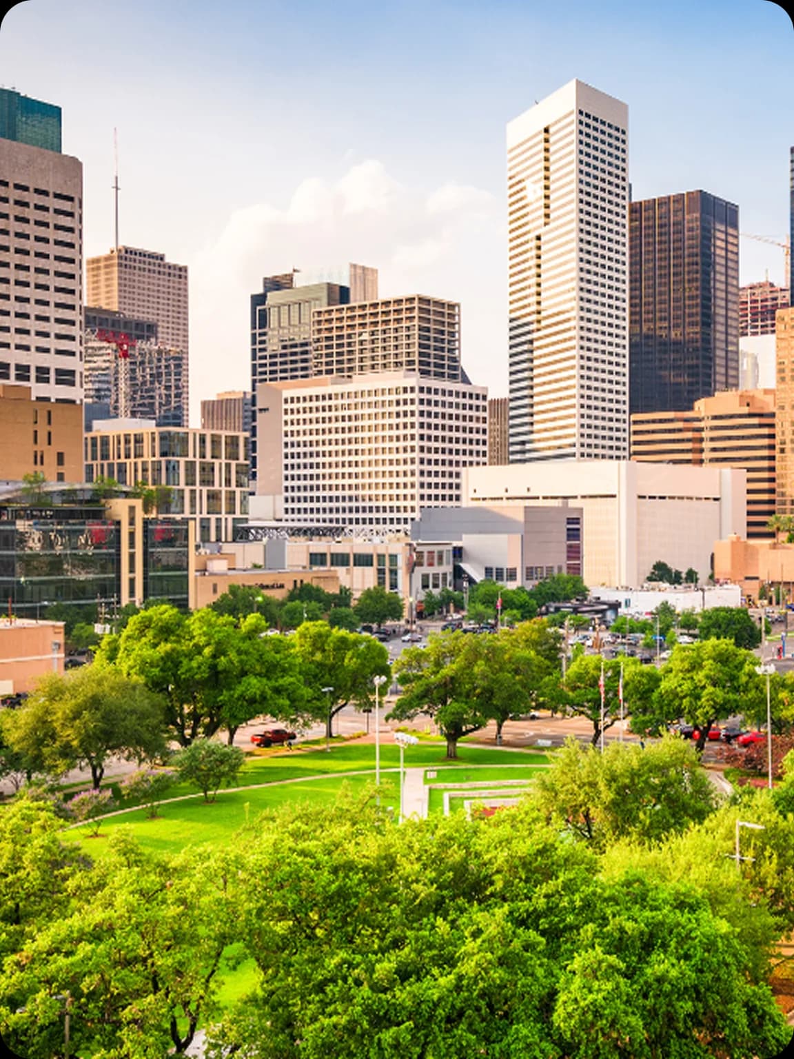 Texas skyline