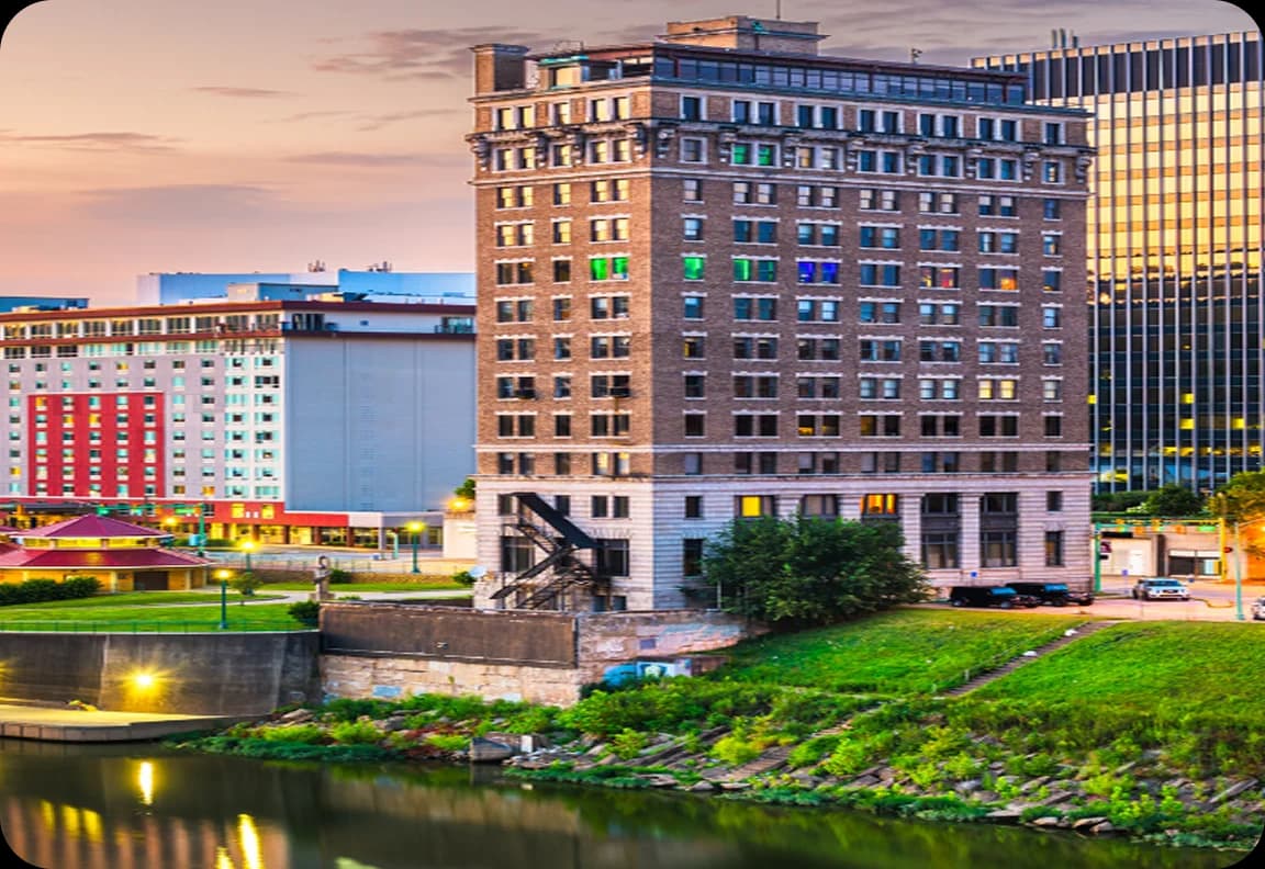 West Virginia skyline