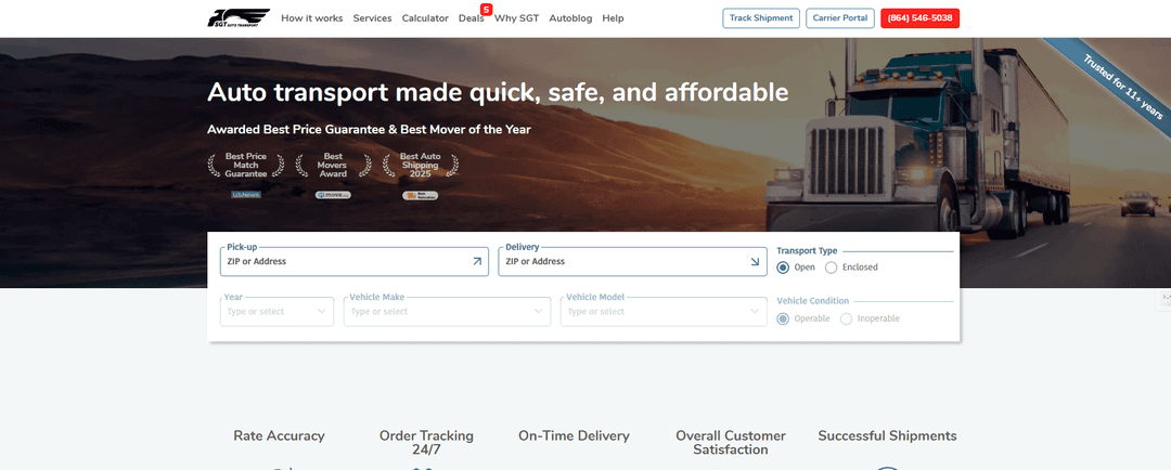 SGT Auto Transport