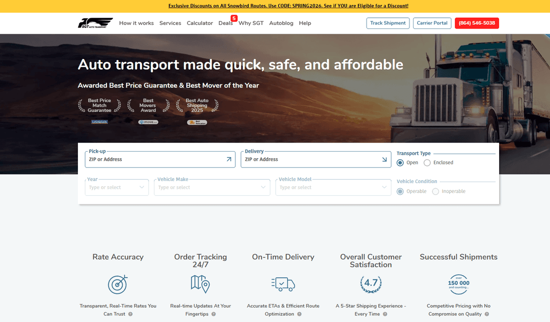SGT Auto Transport