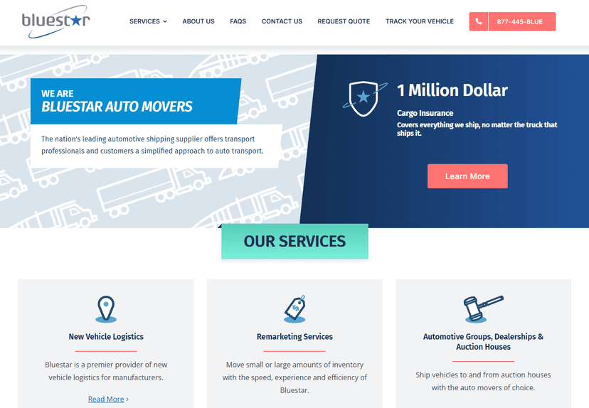 Blue Star Auto Movers Company Overview