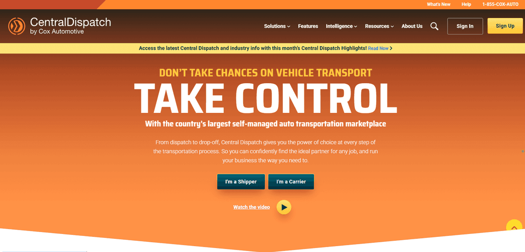 What Is Central Dispatch? (B2b Load Board, Not A Consumer Service)
