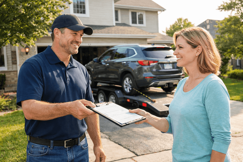 Door-to-Door Vehicle Transport Capabilities