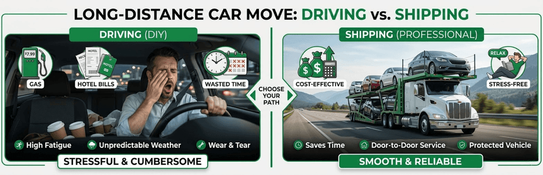 Why Shipping Your Car Makes More Sense Than Driving It
