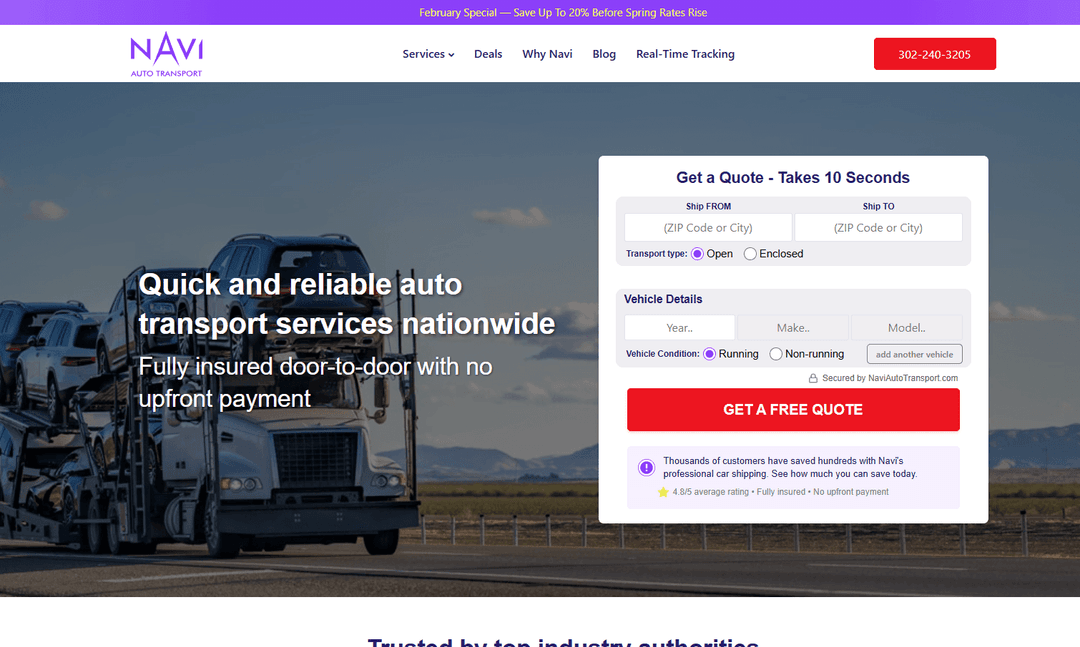 Is Navi Auto Transport Legit? Verification Report