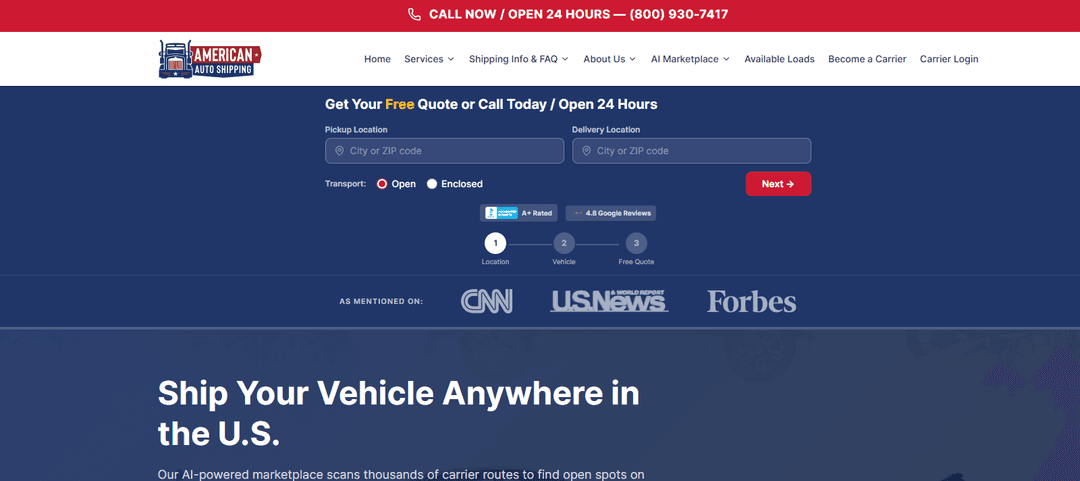 American Auto Shipping: Broker or Carrier?
