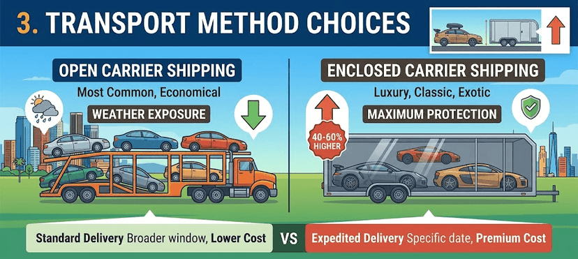 3. Transport Method Choices