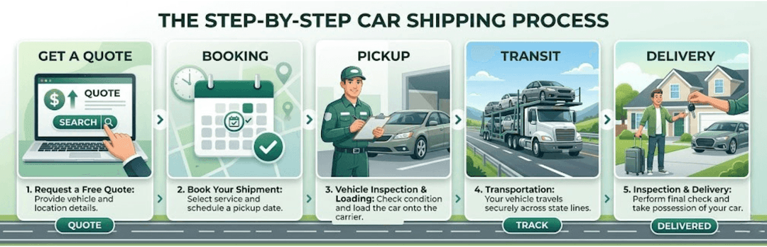How Car Shipping Actually Works: The Basic Process