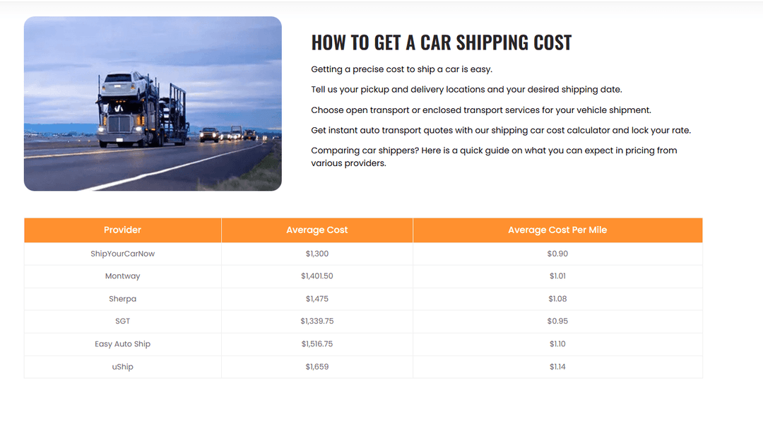 Pricing Structure & Service Charges