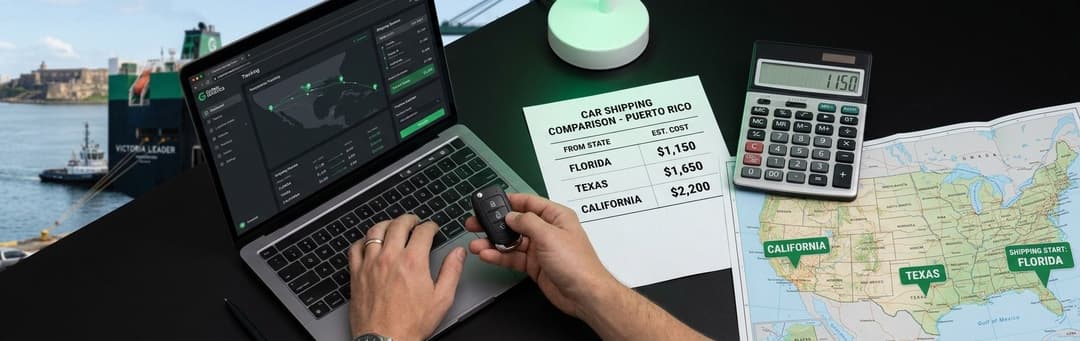 What It Costs to Ship a Car to Puerto Rico