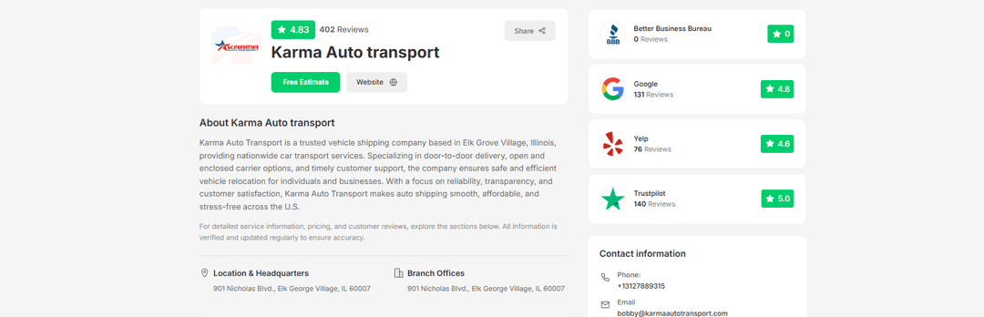 Karma Auto Transport Reviews — Platform-by-Platform Breakdown