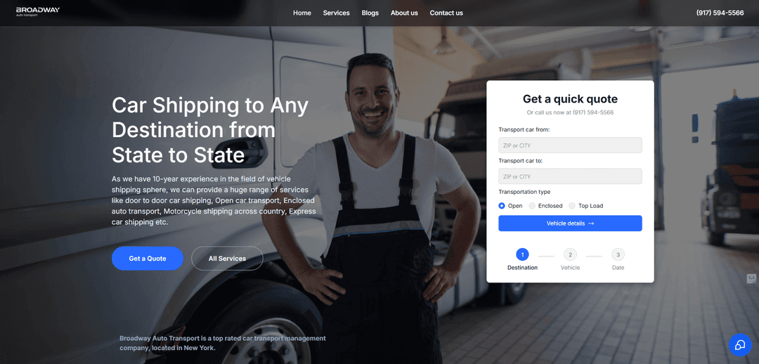 Broadway Auto Transport BBB Rating And Accreditation Status