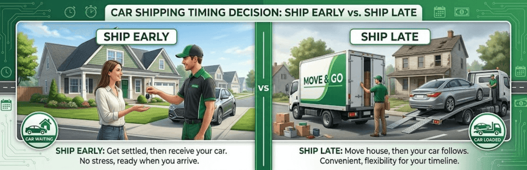 Should You Ship Your Car Before You Move or After?