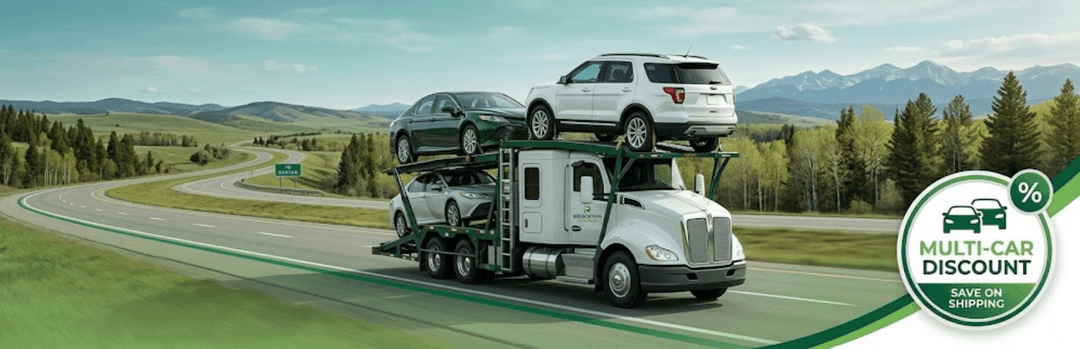Moving Cross-Country with Multiple Vehicles