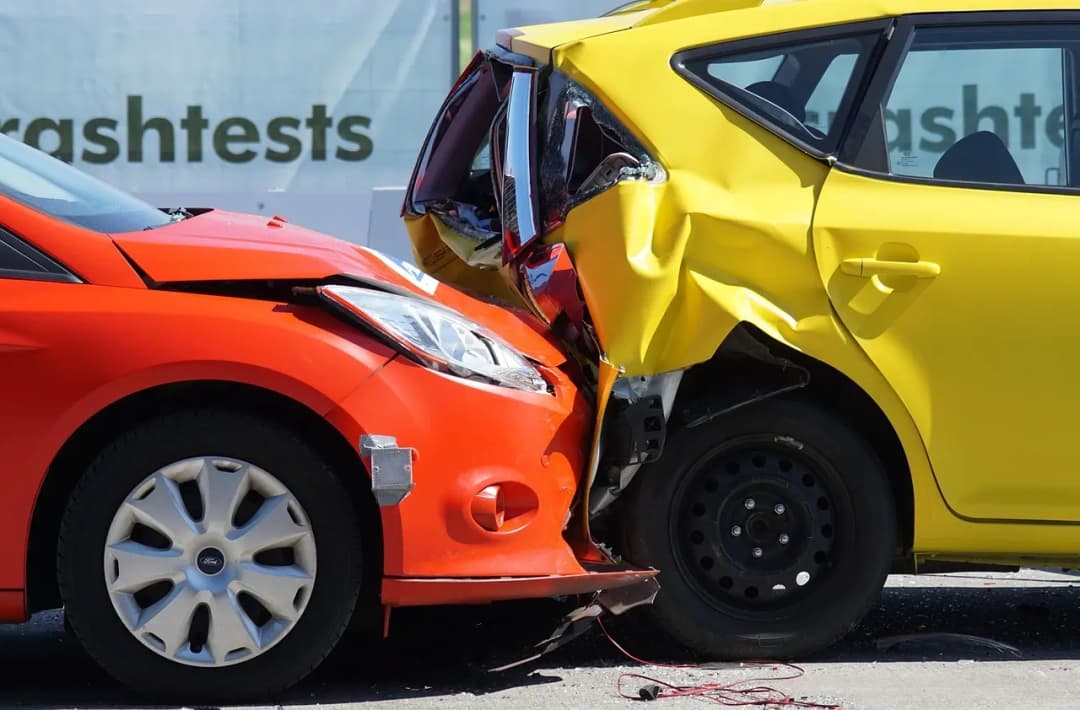 car crashing