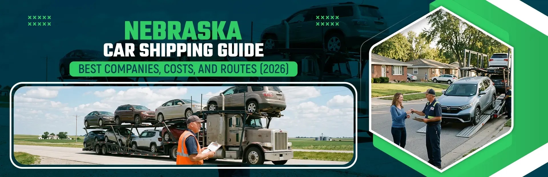Nebraska Car Shipping Guide — Best Companies, Costs, and Routes (2026)