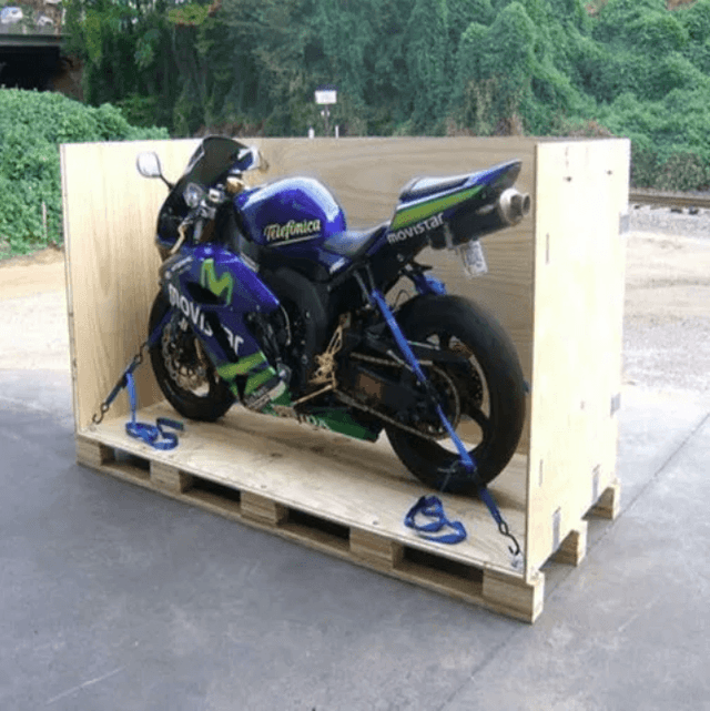 Bike On A Crate