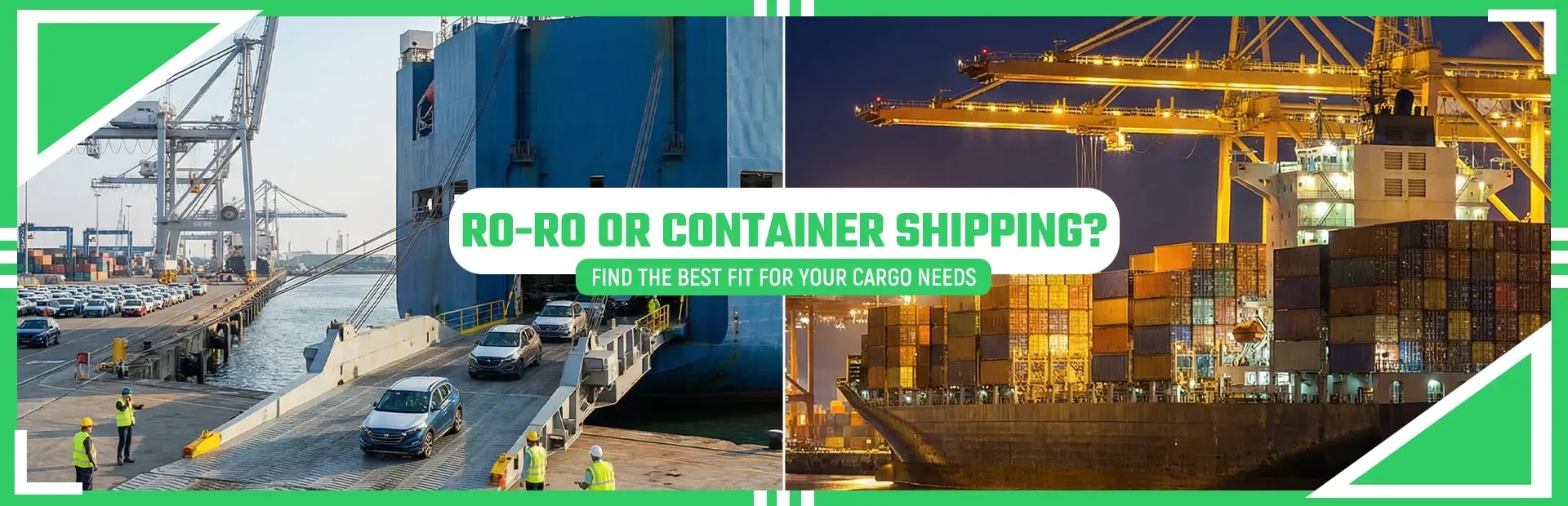 Ro-Ro vs. Container Shipping: Which Method is Best for Your Cargo?