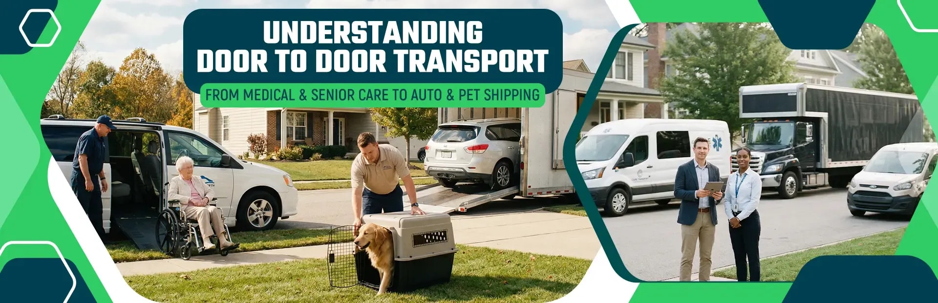 Door to Door Transport: Medical, Senior, Auto, and Pet