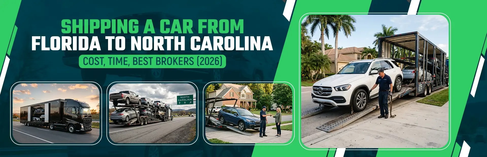 Shipping a Car From Florida to North Carolina: Cost and Time in 2026