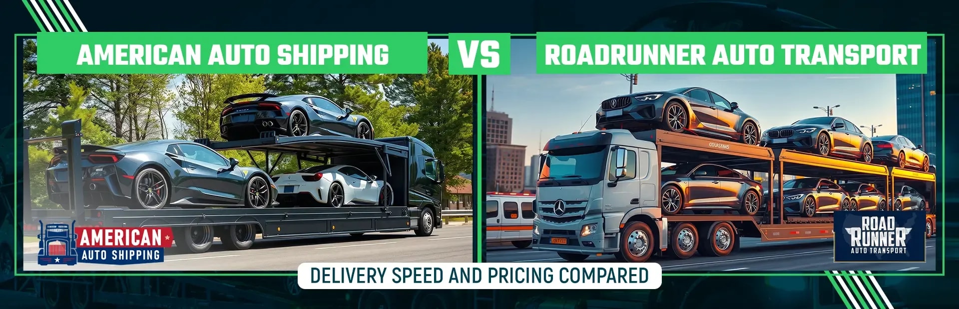 American Auto Shipping vs Roadrunner: Speed and Price