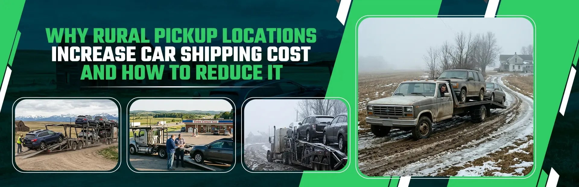 Why Rural Pickups Increase Car Shipping Costs and How to Save