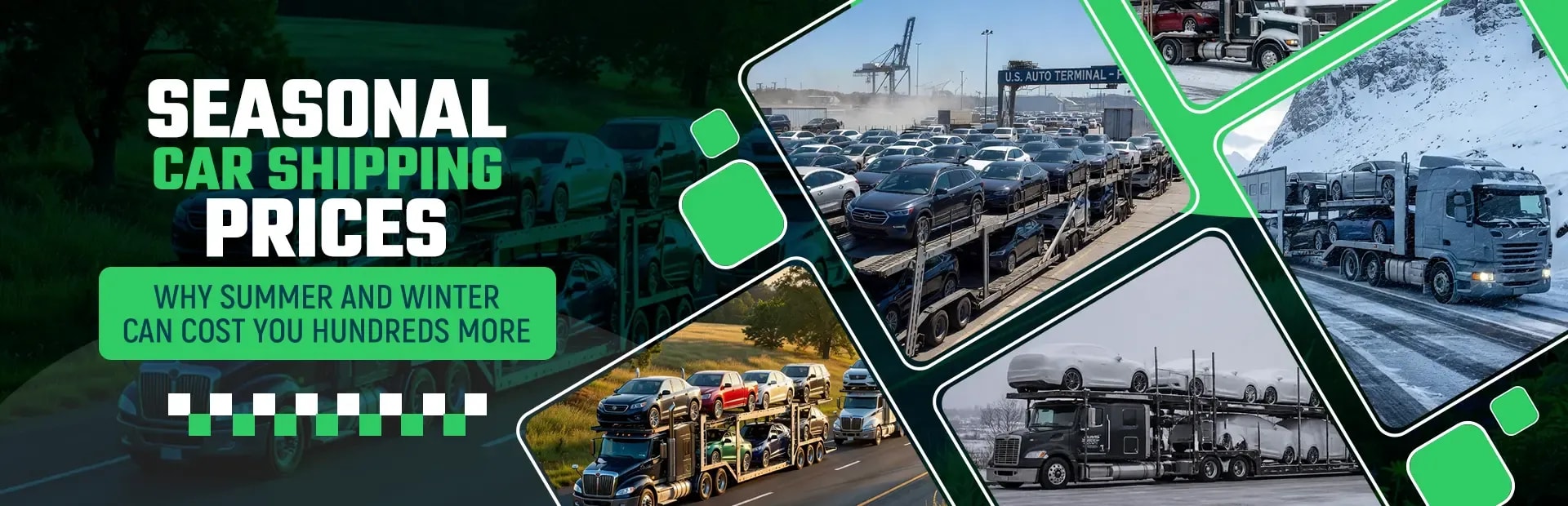 Car Shipping Prices by Season: Why Summer and Winter Cost More
