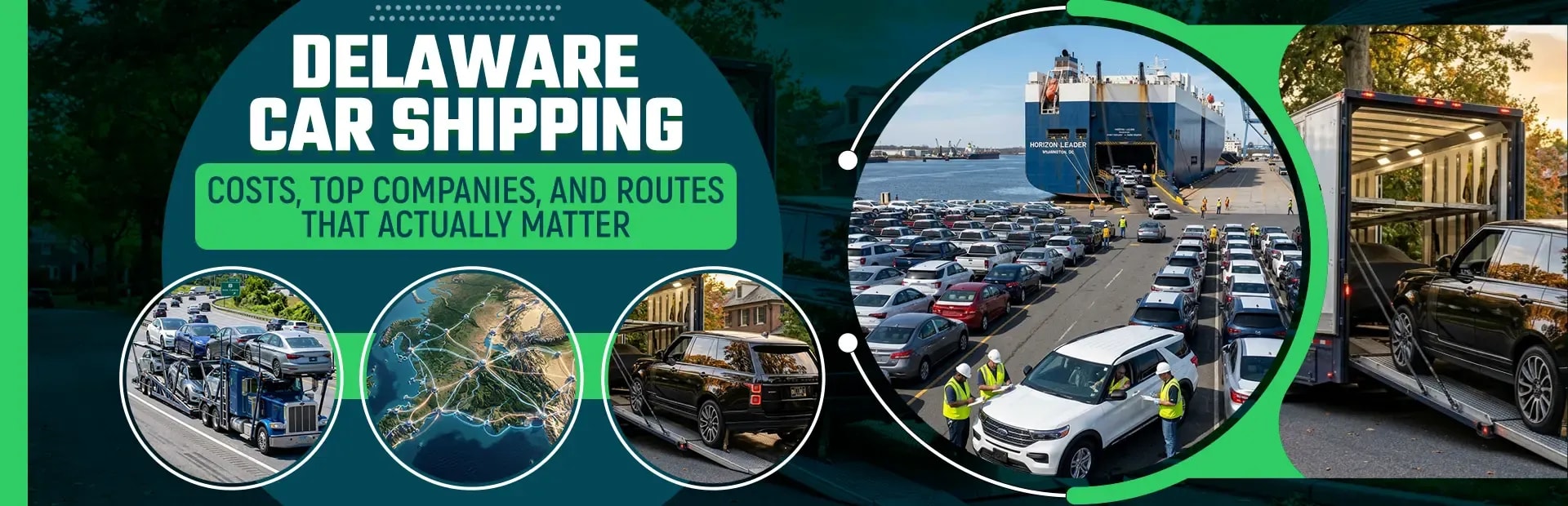 Delaware Car Shipping 2026: Costs, Top Companies, and Key Routes