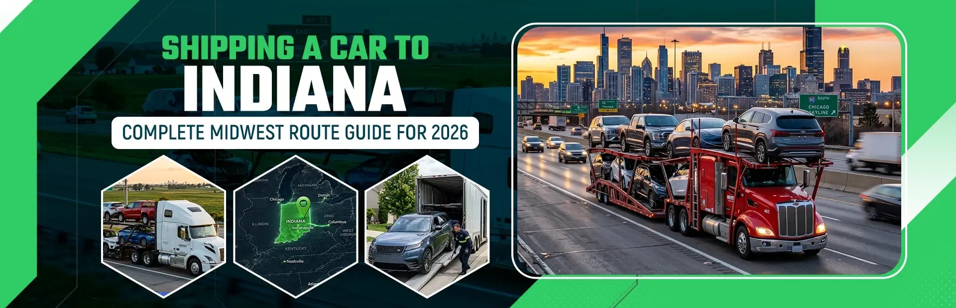 Car Shipping to Indiana 2026: Costs, Routes, and Best Companies