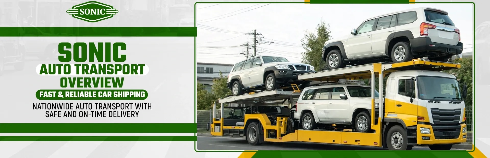 Sonic Auto Transport Review: The Truth About Their Speed