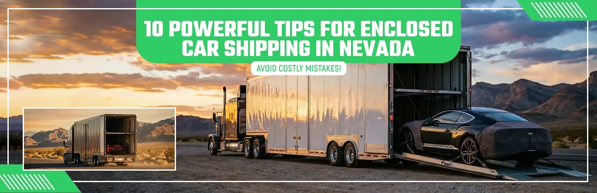 10 Powerful Tips On Enclosed Car Shipping Nevada
