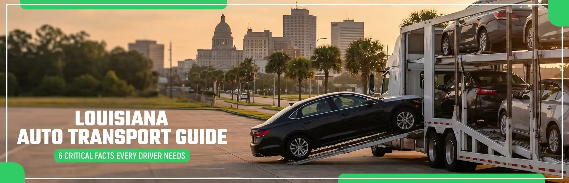6 Essential Facts About Louisiana Car Shipping Every Driver Must Know