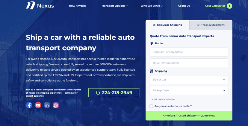 How Nexus Auto Transport Works as a Broker