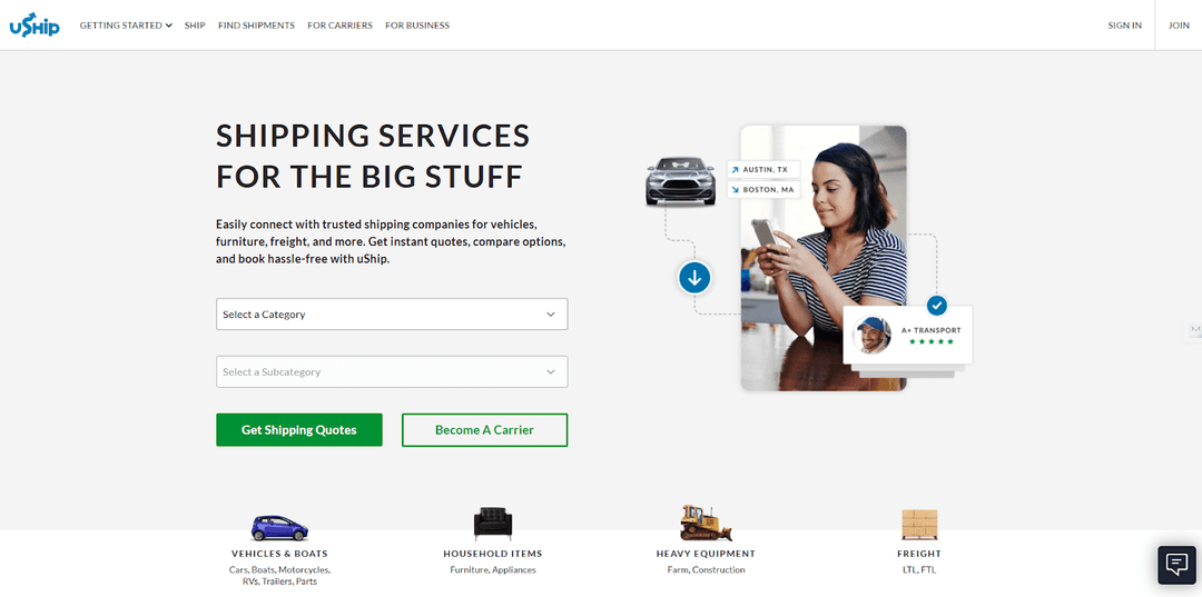 uShip Company Overview — How the Marketplace Works in Real Life