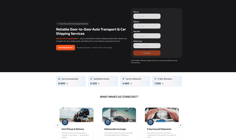 Xpress Auto Transportation Inc at a Glance