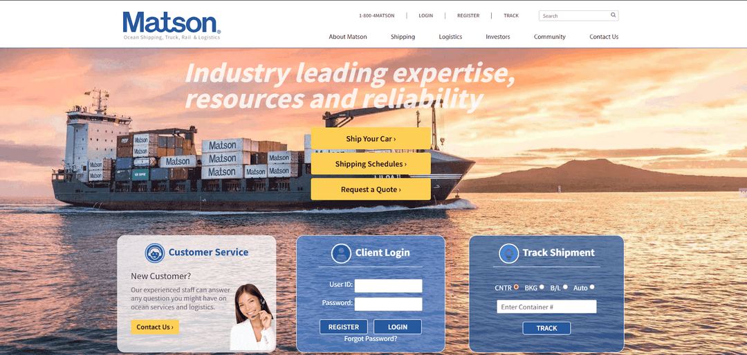 Matson Car Shipping