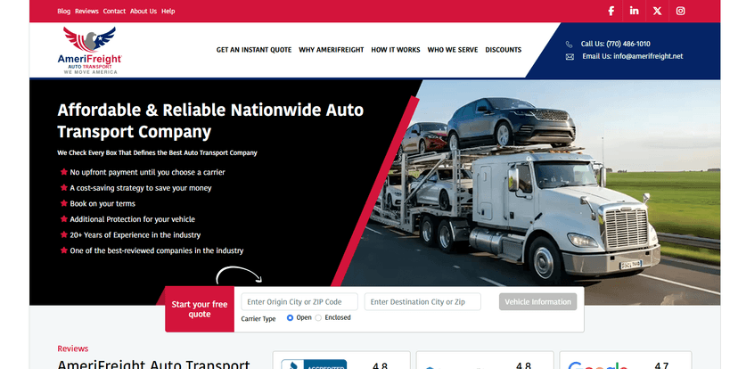 AmeriFreight Auto Transport
