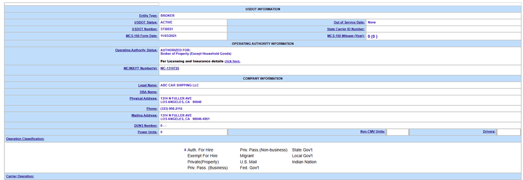 What the Registration Actually Tells You