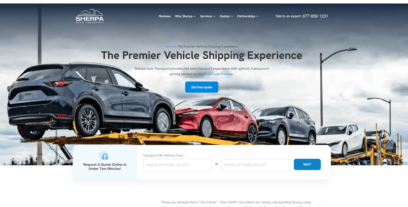 Sherpa Auto Transport