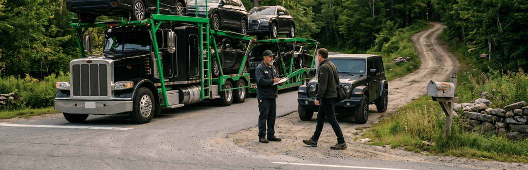 Door-to-Door Car Shipping in Vermont: What Rural Pickup Actually Means