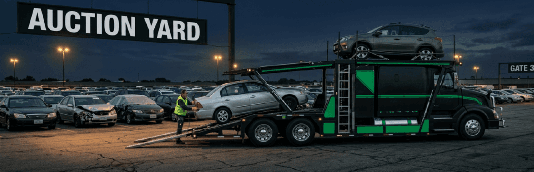 What EasyHaul Actually Ships: Copart, IAAI, And Salvage
