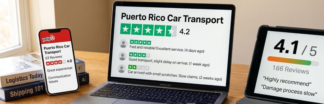 What Real Customers Say About Puerto Rico Car Transport
