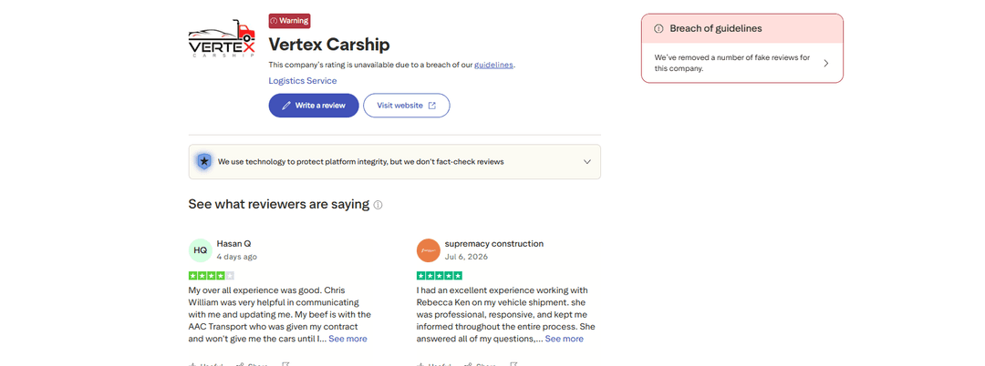 Trustpilot And Customer Sentiment