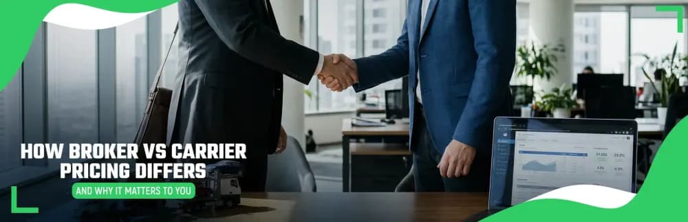 How Broker vs Carrier Pricing Differs (and Why)