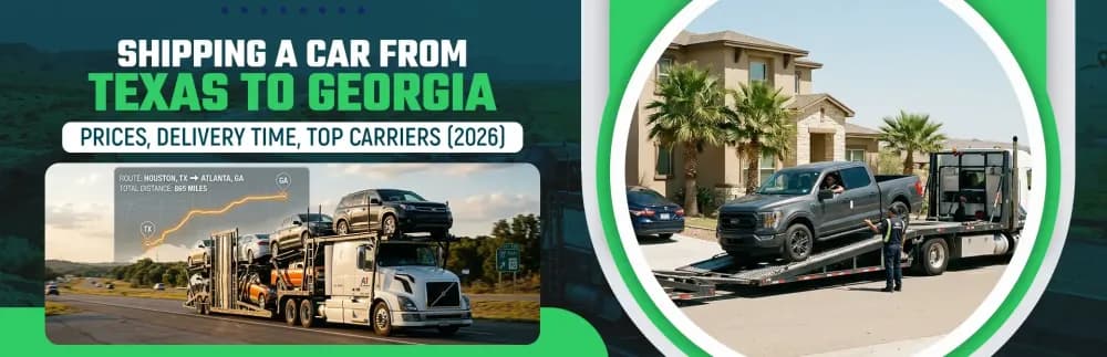 Texas to Georgia Car Shipping: 2026 Prices, Times & Carriers