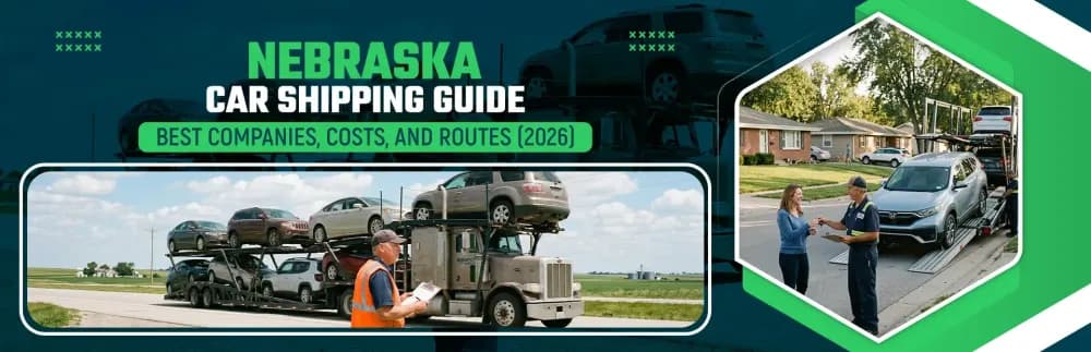 Nebraska Car Shipping Guide — Best Companies, Costs, and Routes (2026)
