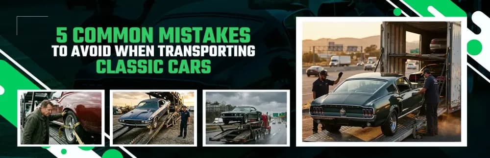 5 Common Mistakes to Avoid When Transporting Classic Cars