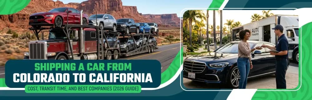 Colorado to California Car Shipping: 2026 Cost, Time & Companies